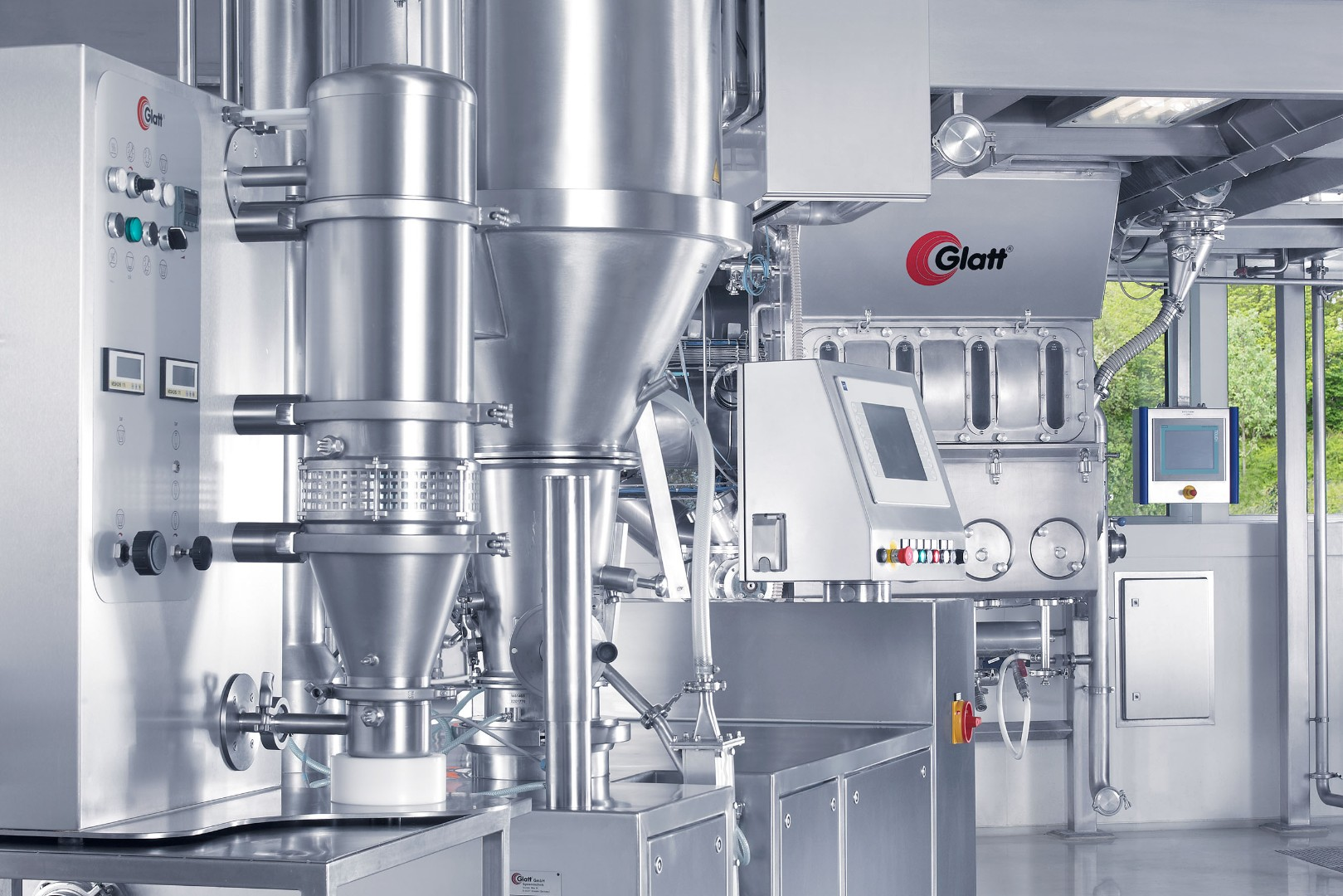 Glatt laboratory equipment